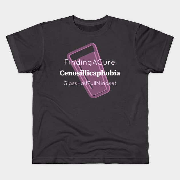 Cenosillicaphobia Optimism Kids T-Shirt by L'Appel du Vide Designs by Danielle Canonico